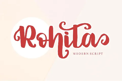 Rohita - Personal Use font