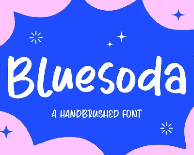 Bluesoda font