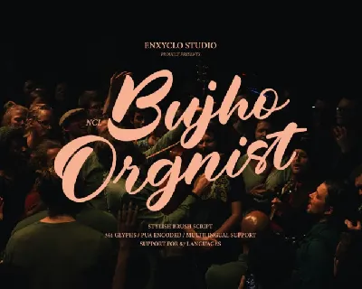 NCL Bujho Orgnist font