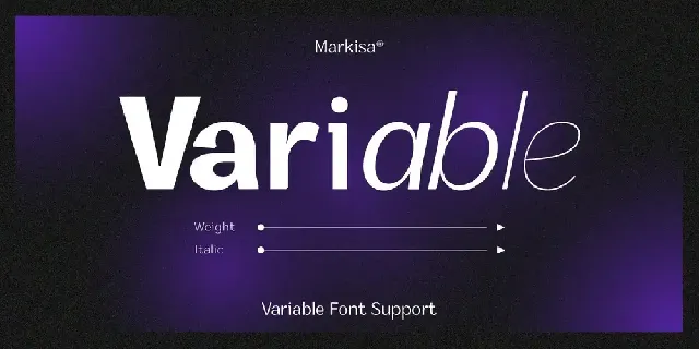 Markisa font