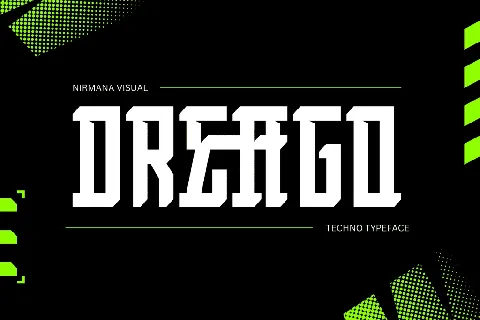 Dreago Techno Demo font