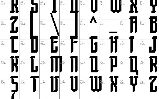 Dreago Techno Demo font