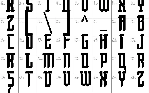 Dreago Techno Demo font