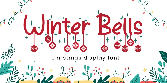 Winter Bells font