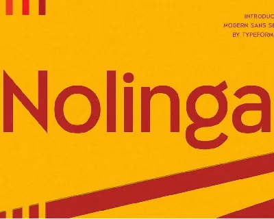 Nolinga font