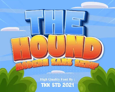 The Hound font