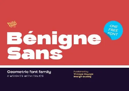 Benigne Sans Family font