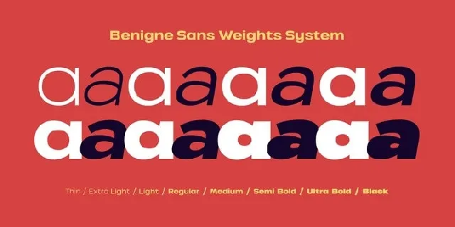 Benigne Sans Family font