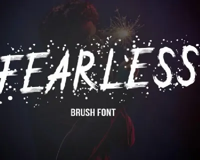 Fearless Brush font