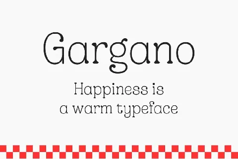 Gargano 1.0 PERSONAL font