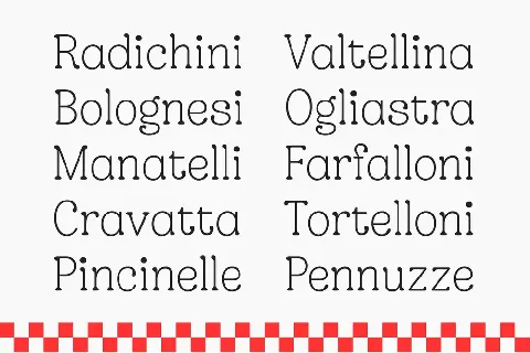 Gargano 1.0 PERSONAL font