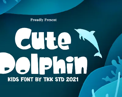 Cute Dolphin font