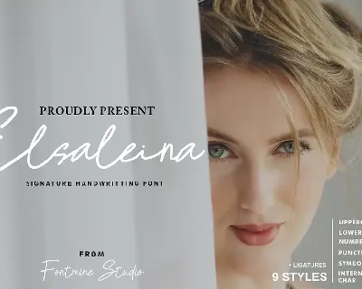 Elsaleina Demo font