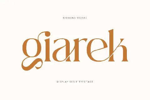 Giarek - Demo Version font