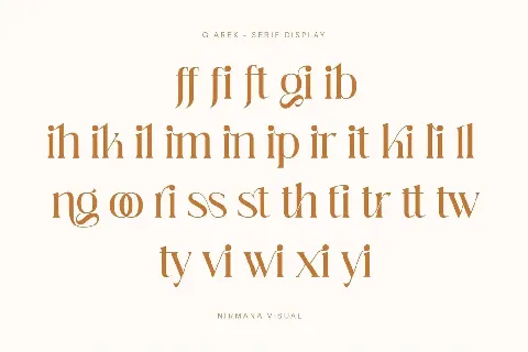 Giarek - Demo Version font