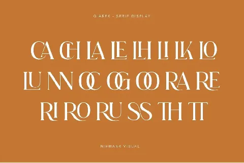 Giarek - Demo Version font