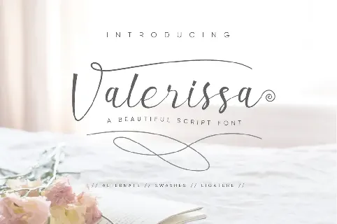 Valerissa Personal Use font