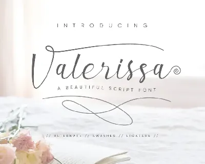 Valerissa Personal Use font