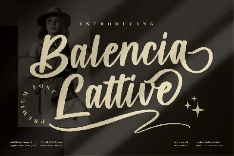 Balencia Lattive font