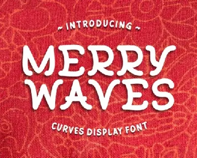 Merry Waves font