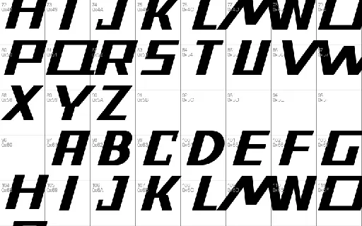 Warriot Tech font