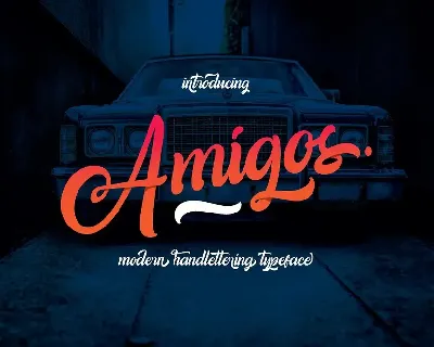 Amigos font