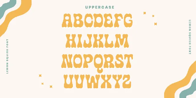 Lemon Squish PERSONAL USE font