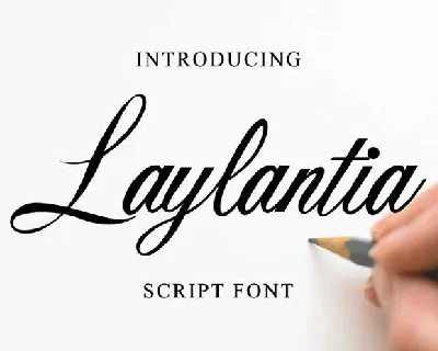 Laylantia font