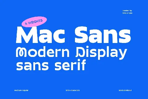 Mac Sans font