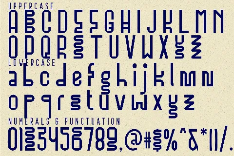 Structures Condensed Demo font