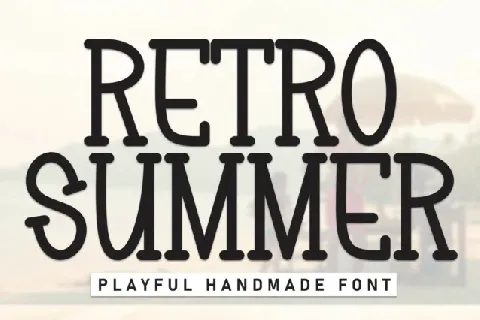 Rerto Summer Display font