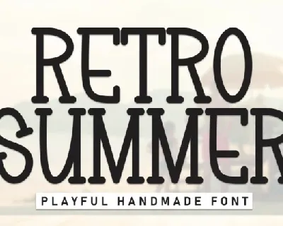 Rerto Summer Display font