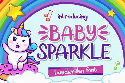 Baby Sparkle font