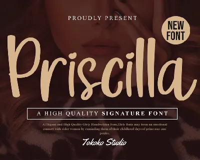 Priscilla font