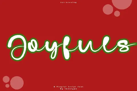 Joyfuls font