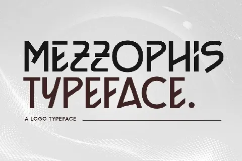 Mezzophis font