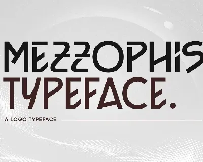 Mezzophis font