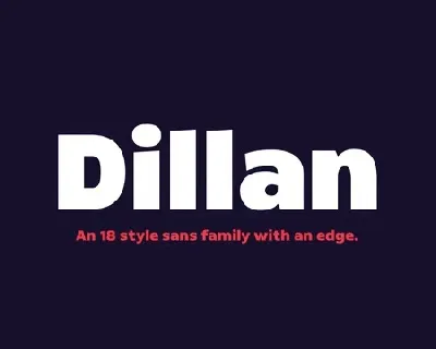 Dillan Family font