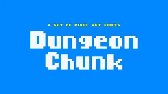 Dungeon Chunk Display font