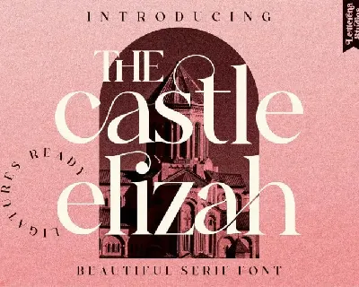 The Castle Elizah Serif font