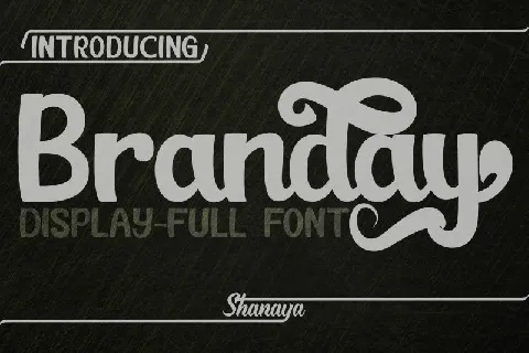 Branday font