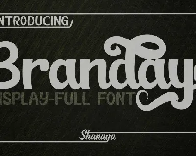 Branday font