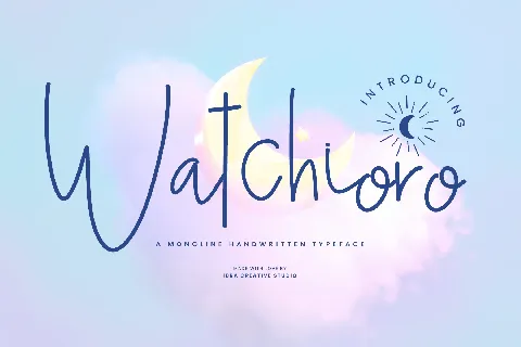 Watchioro Personal Use font