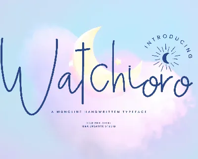 Watchioro Personal Use font