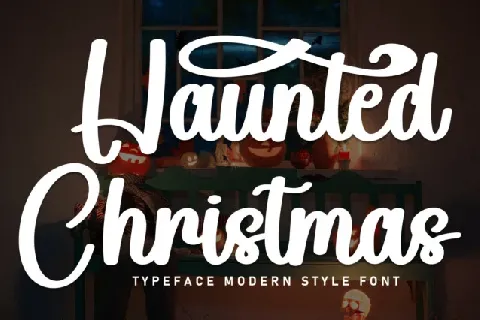 Haunted Christmas Script font