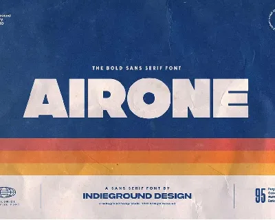Airone font
