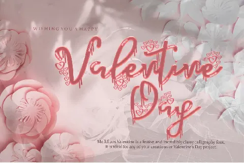 Mellifluous Valentine font