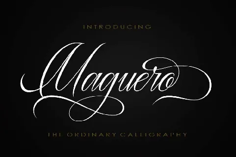 Maguero font