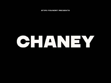 Chaney Family font
