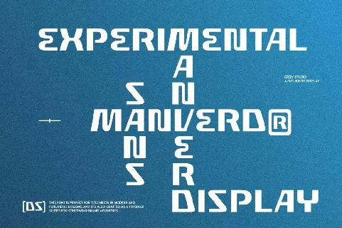 Manverd Demo font